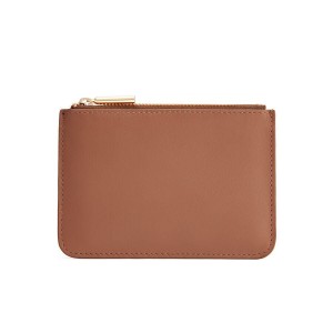 Bolso Pequeño Cuyana Zero Waste Slim Cuero Mujer Marrones | WKY1867KF