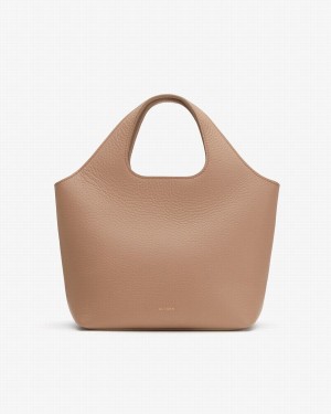 Bolso Tote Cuyana Mini System Mujer Kaki | CWP6548DF