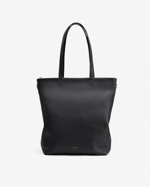 Bolso Tote Cuyana Tall Easy Zipper Mujer Negras | ABP8264TH