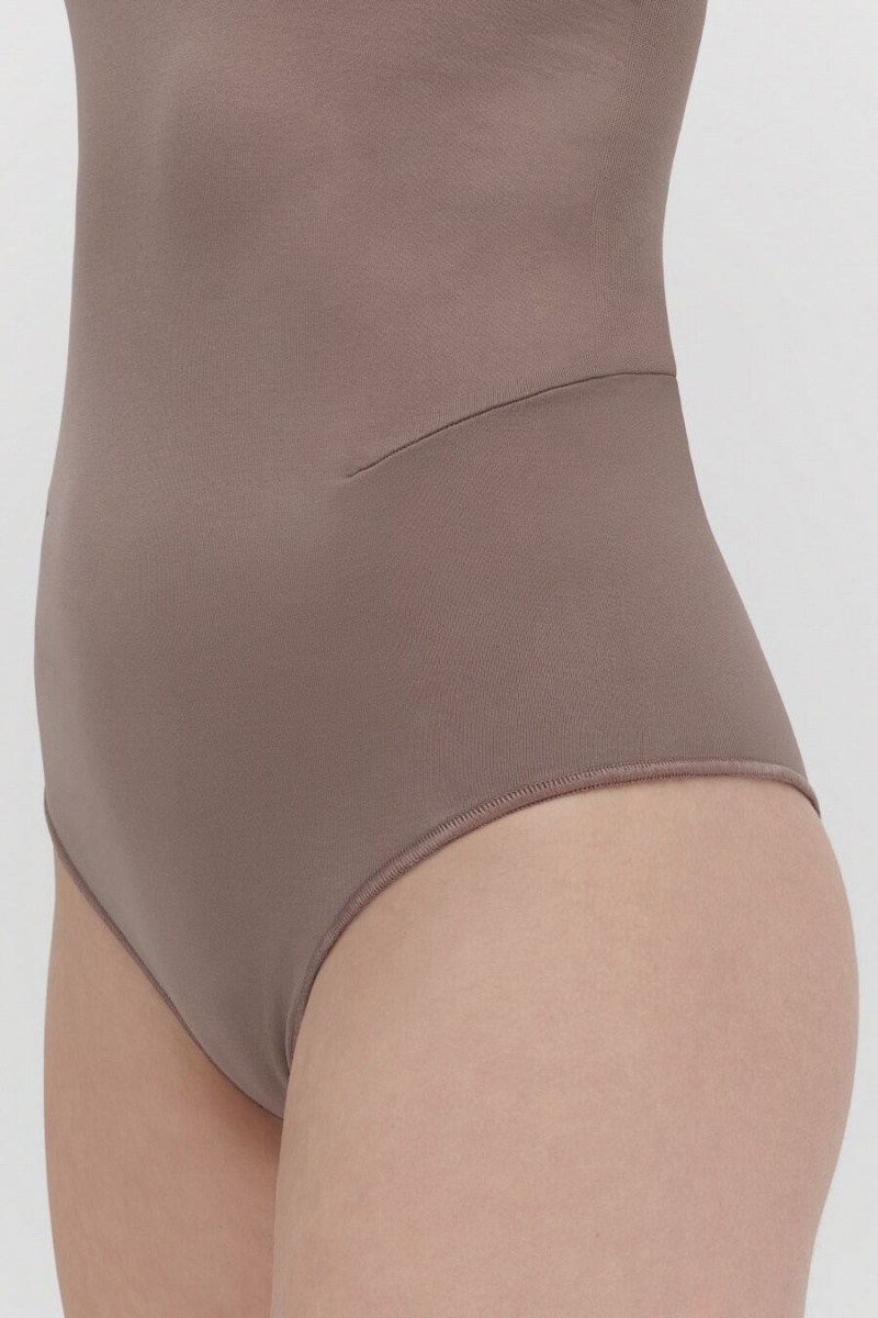 Bañadores Cuyana Stretch Mujer Marrones Claro | RAA3167HI