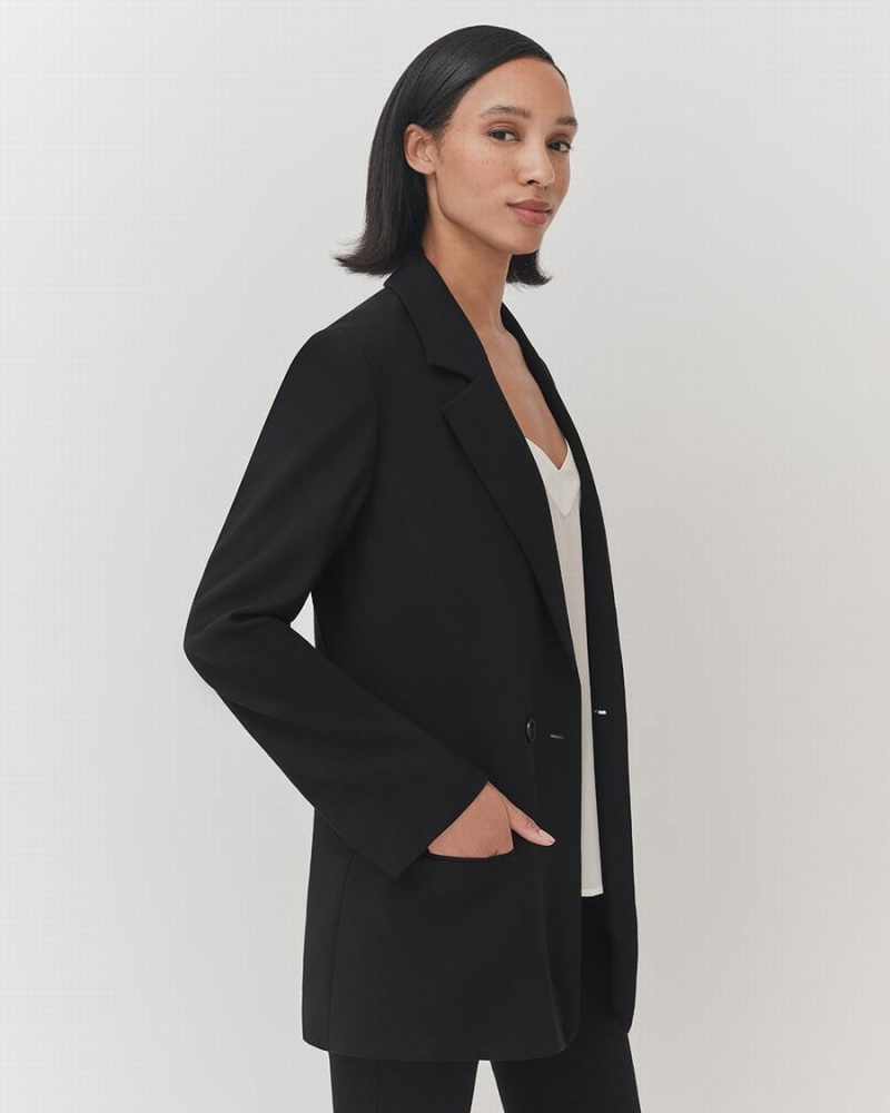 Blazers Cuyana Relaxed Mujer Negras | GMG2453HV