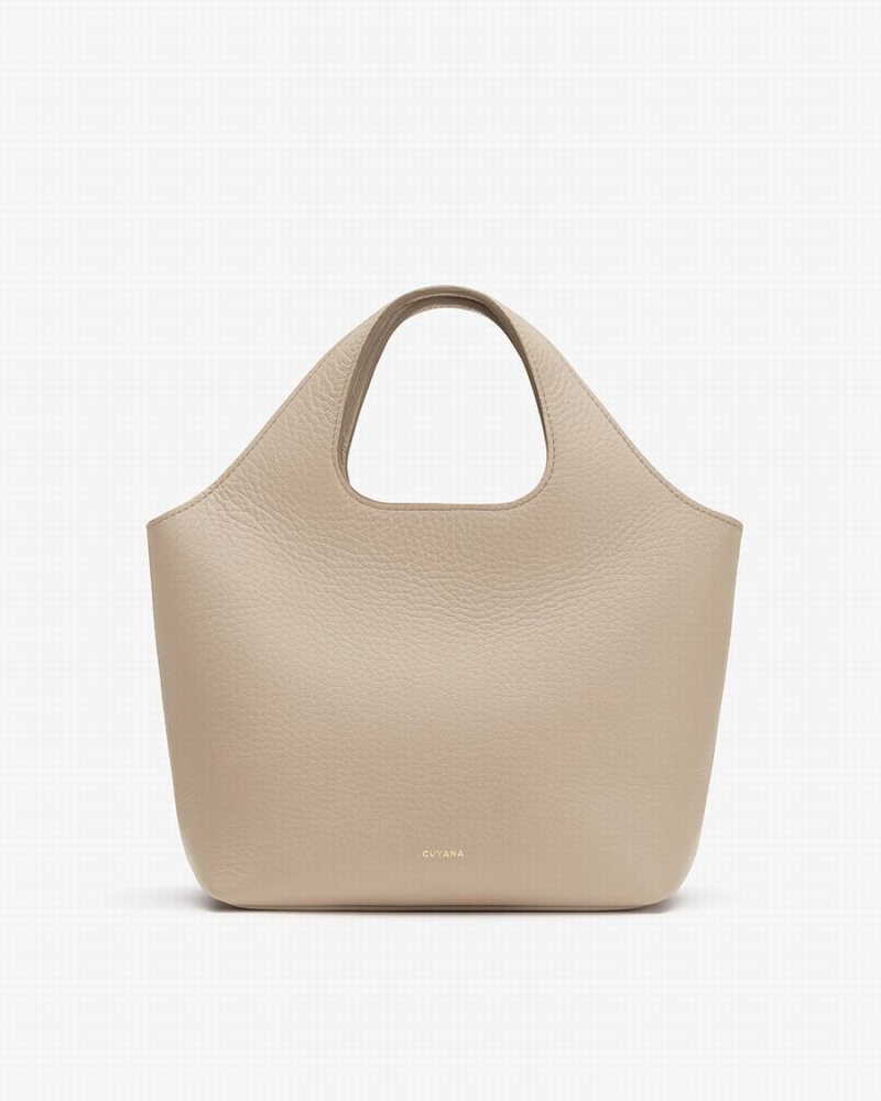 Bolso Tote Cuyana Mini System Mujer Gris | CFW1920EO