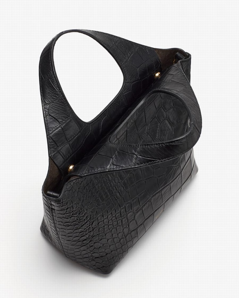 Bolso Tote Cuyana Mini System Mujer Negras | ARD4780SA