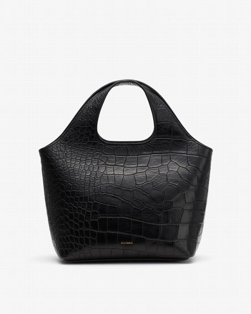 Bolso Tote Cuyana Mini System Mujer Negras | ARD4780SA