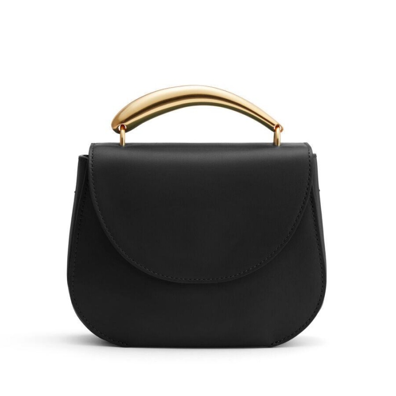 Bolso Tote Cuyana Sculpted Handle Mujer Negras | CLI1494CK