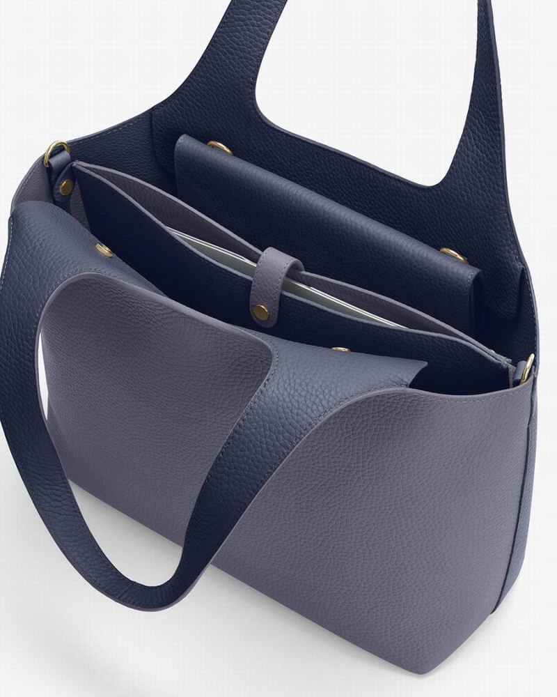 Bolso Tote Cuyana System Mujer Azul Marino | YSJ3721CT