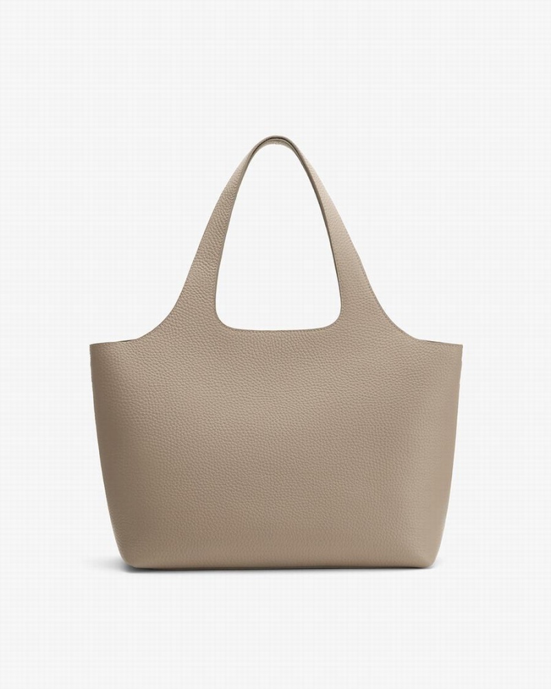 Bolso Tote Cuyana System Mujer Gris | TXH6661XA