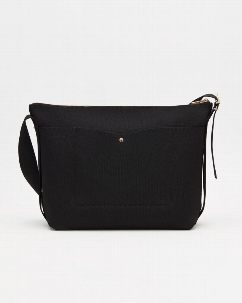 Bolsos Cruzados Cuyana Oversized Sling Mujer Negras | DMP5445XN