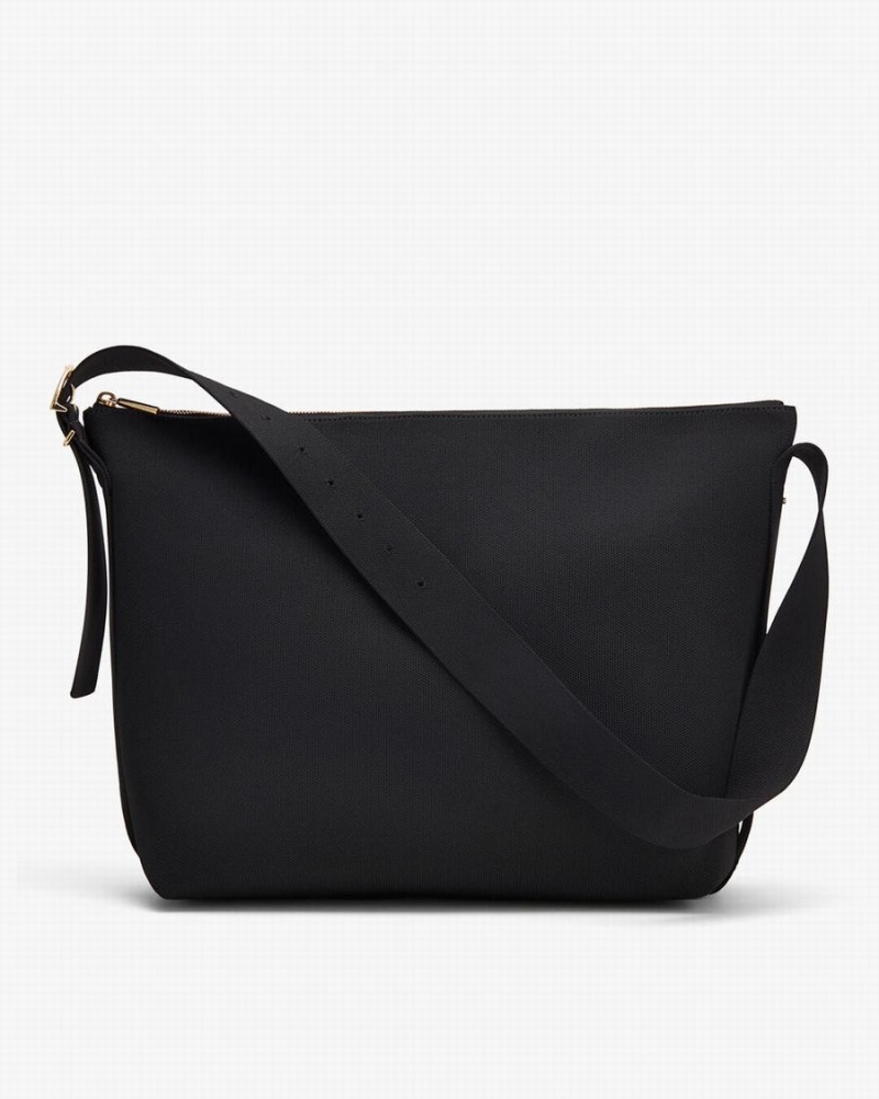 Bolsos Cruzados Cuyana Oversized Sling Mujer Negras | DMP5445XN