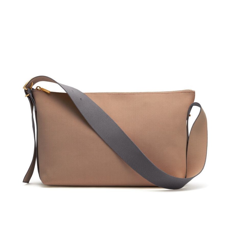 Bolsos Cruzados Cuyana Sling Mujer Kaki | AIB8575GE