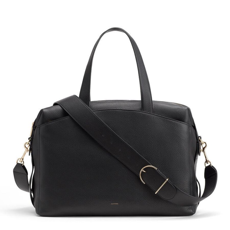 Bolsos De Viaje Cuyana Medium Mujer Negras | USI8510NT