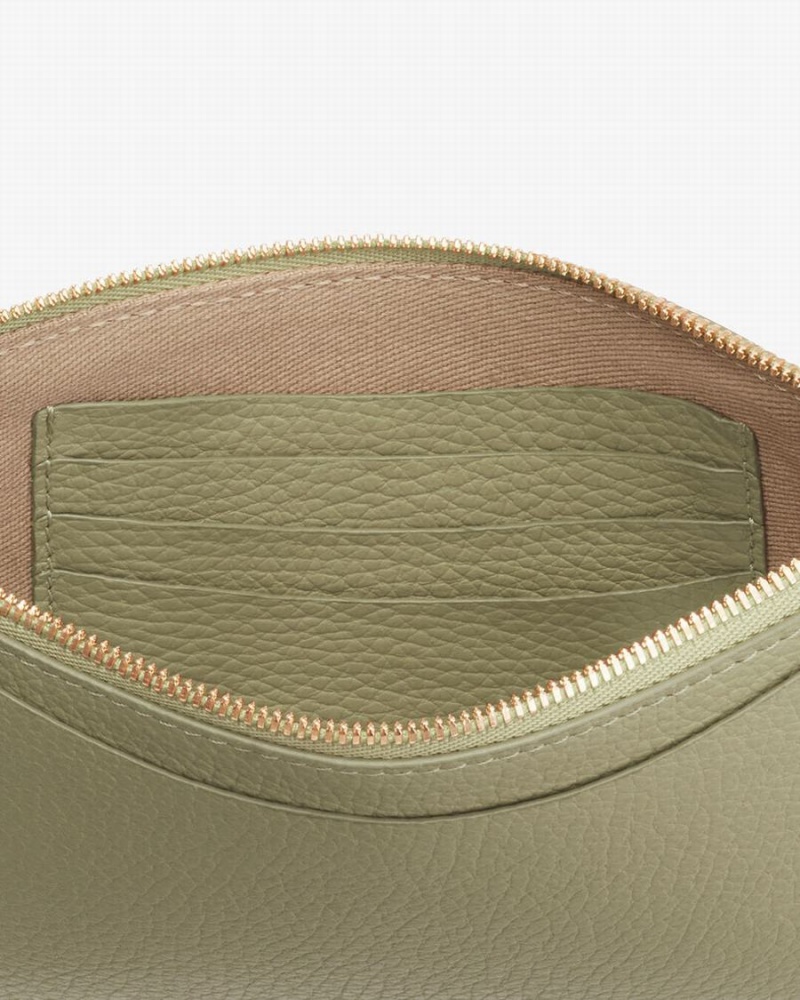 Carteras Cuyana Slim Wristlet Mujer Verde | LJK196XY