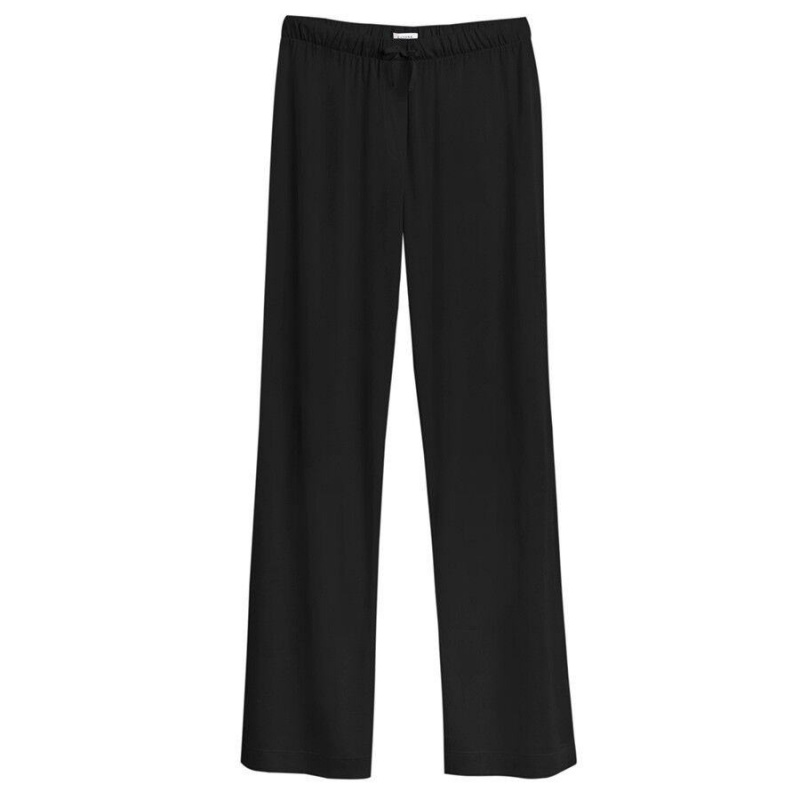 Pantalon Cuyana Organic Pima Classic Mujer Negras | KKD9894PF