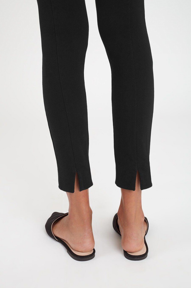 Pantalon Cuyana Ponte Legging Mujer Negras | YDM4749BL