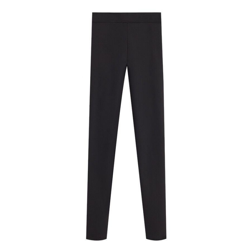 Pantalon Cuyana Ponte Legging Mujer Negras | YDM4749BL