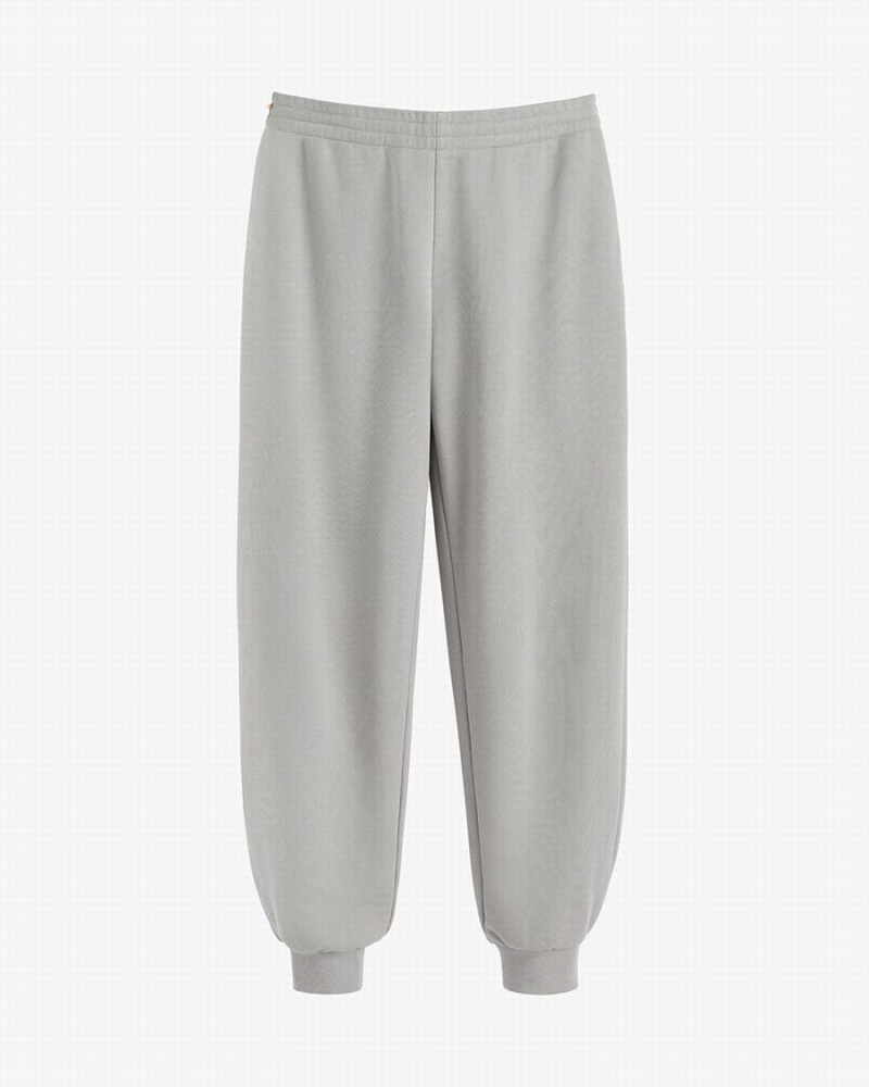 Pantalones Jogger Cuyana Terry Sculpted Mujer Gris | FYB4367YJ