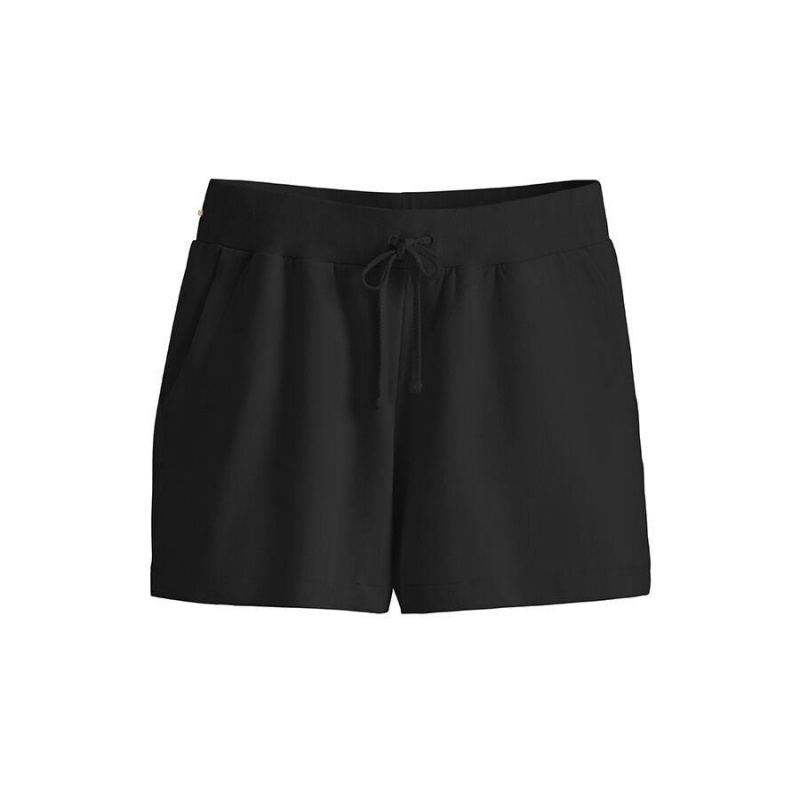 Short Cuyana French Terry Mujer Negras | KGW9992JK